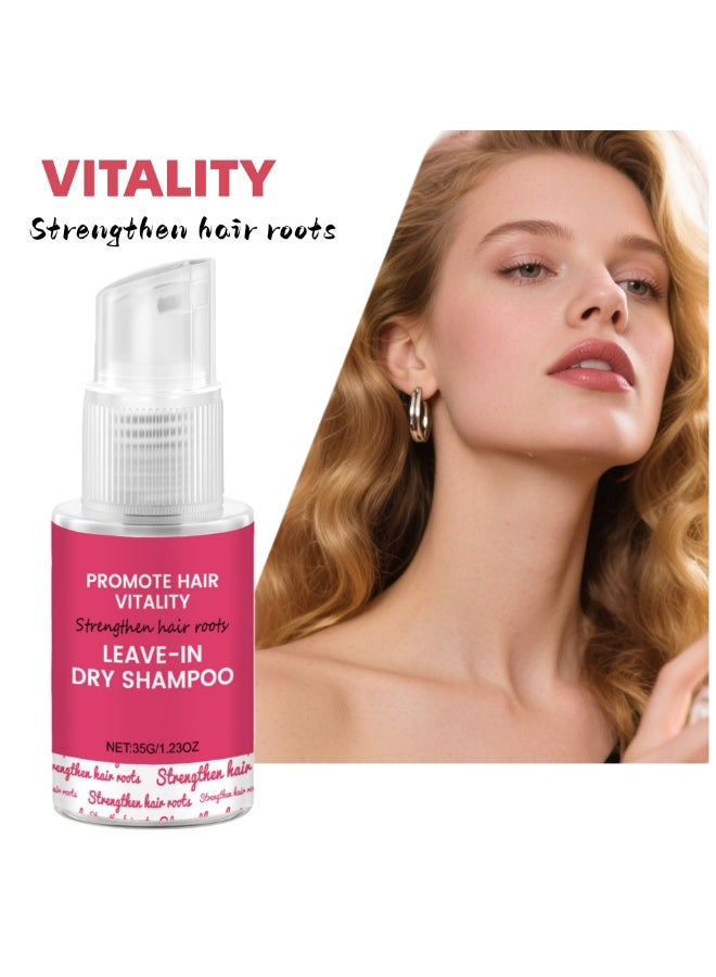 Vitality No-Shampoo Dry Shampoo - Restores Volum and Smoothness in 5 Seconds, Keeps Hair Fresh All Day (35g) - Image 1